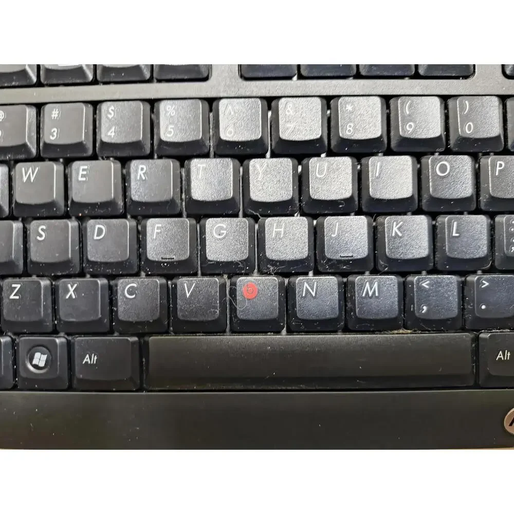 HP HEWLETT PACKARD Model KU-1060 Black USB Wired Keyboard